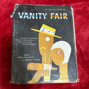 Vintage Vanity Fair Book 1920 1930 coffee table book